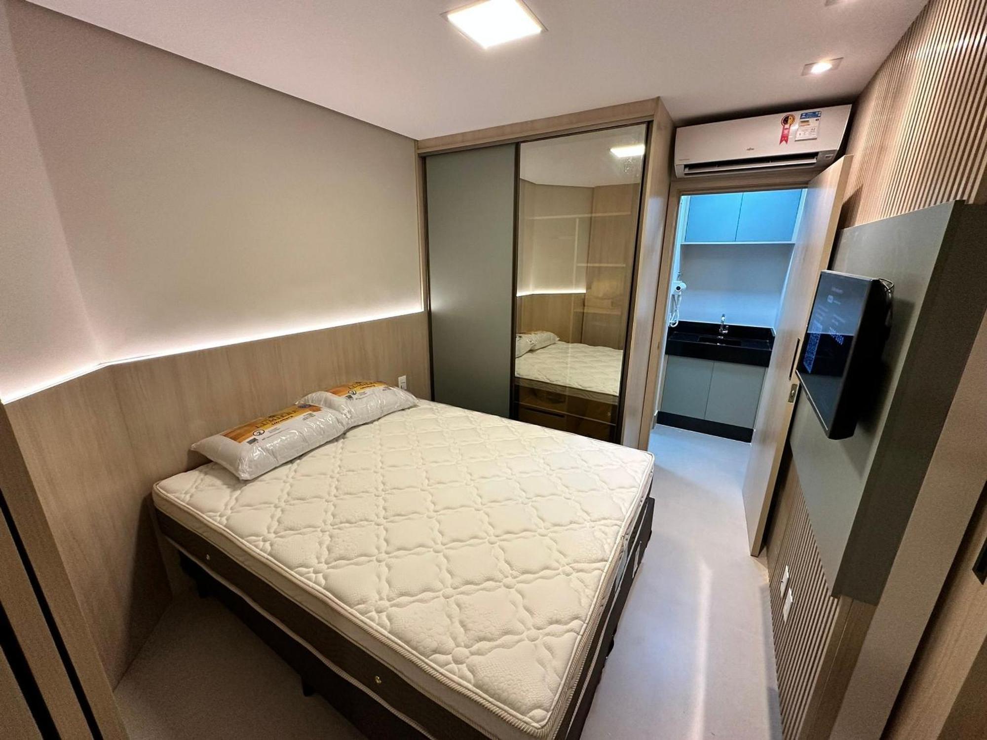 桑托斯Residencial Estanconfor Com Vista Mar 2 Ac E Garagem公寓 外观 照片