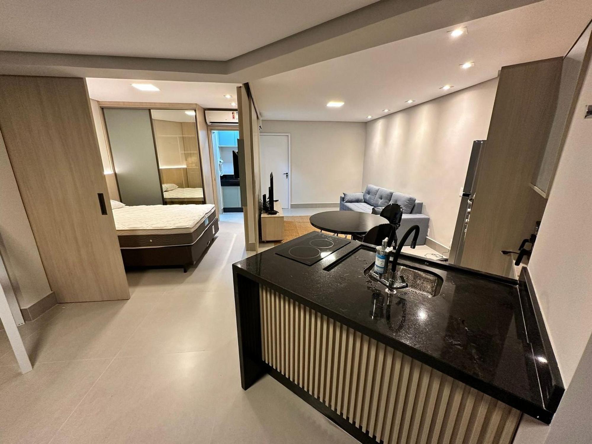桑托斯Residencial Estanconfor Com Vista Mar 2 Ac E Garagem公寓 外观 照片