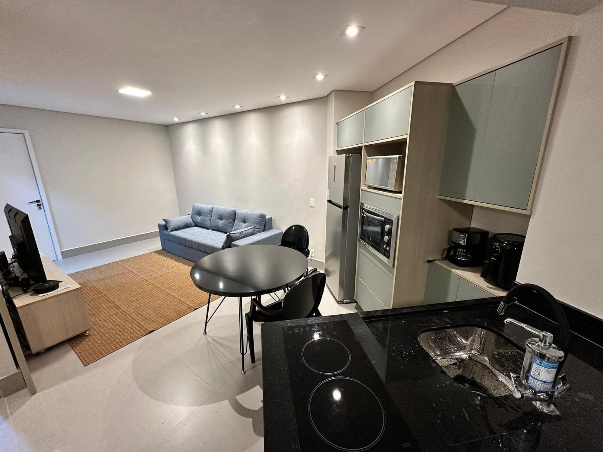 桑托斯Residencial Estanconfor Com Vista Mar 2 Ac E Garagem公寓 外观 照片