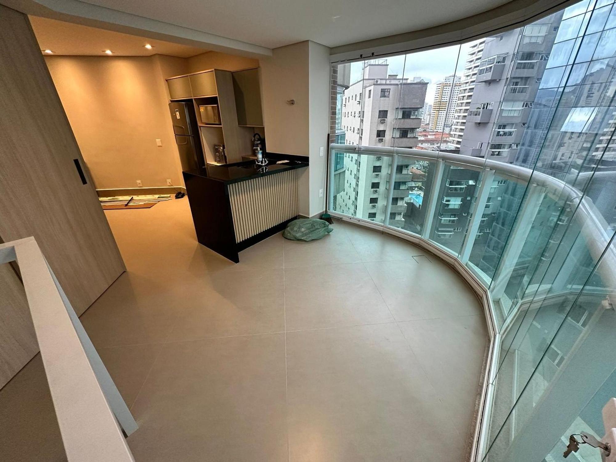 桑托斯Residencial Estanconfor Com Vista Mar 2 Ac E Garagem公寓 外观 照片