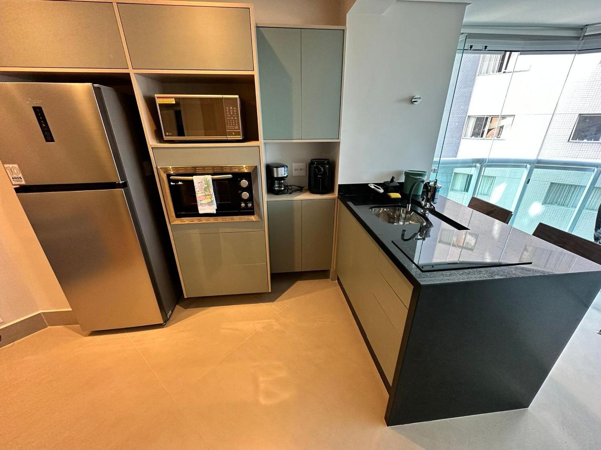 桑托斯Residencial Estanconfor Com Vista Mar 2 Ac E Garagem公寓 外观 照片