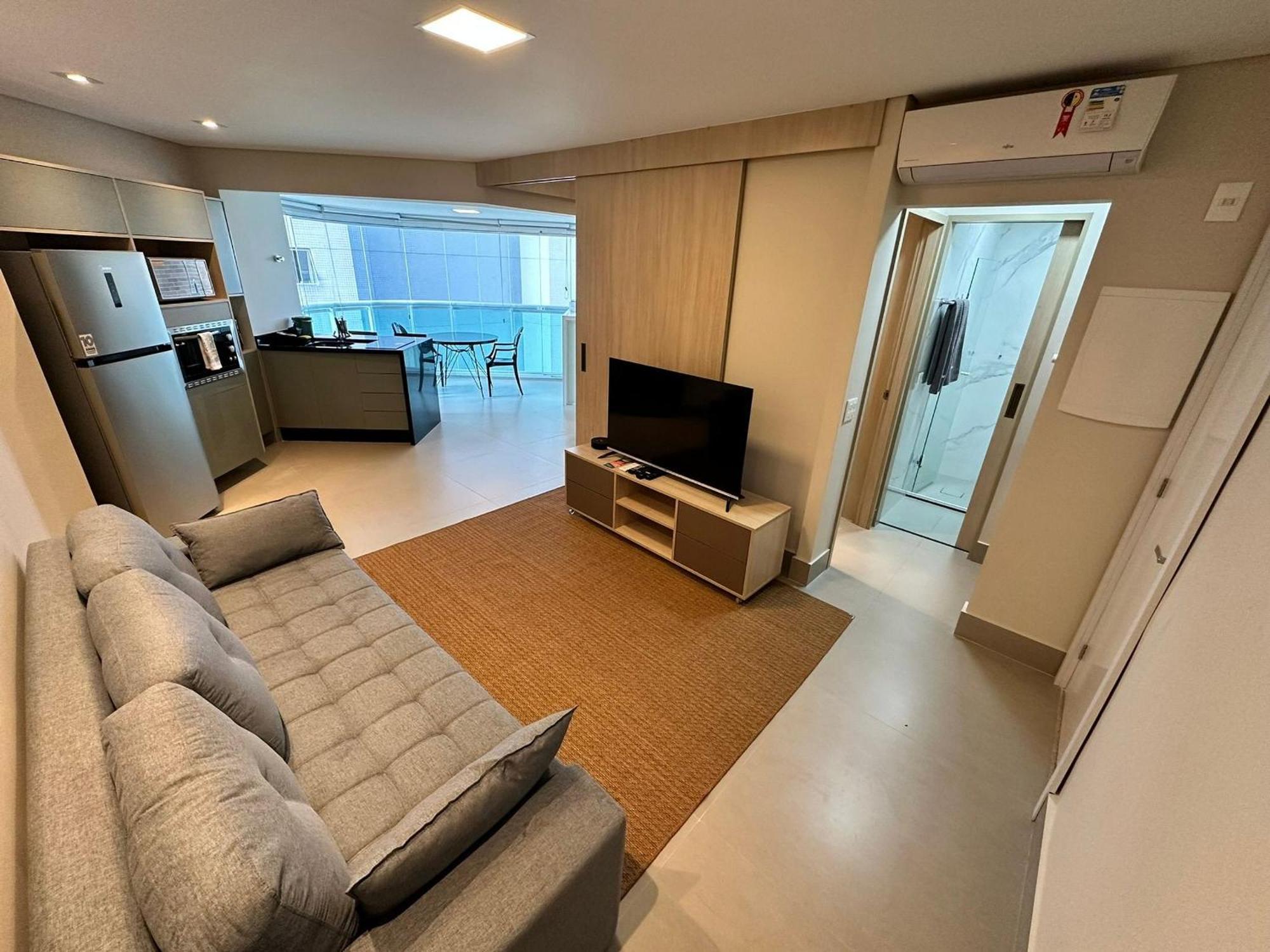 桑托斯Residencial Estanconfor Com Vista Mar 2 Ac E Garagem公寓 外观 照片